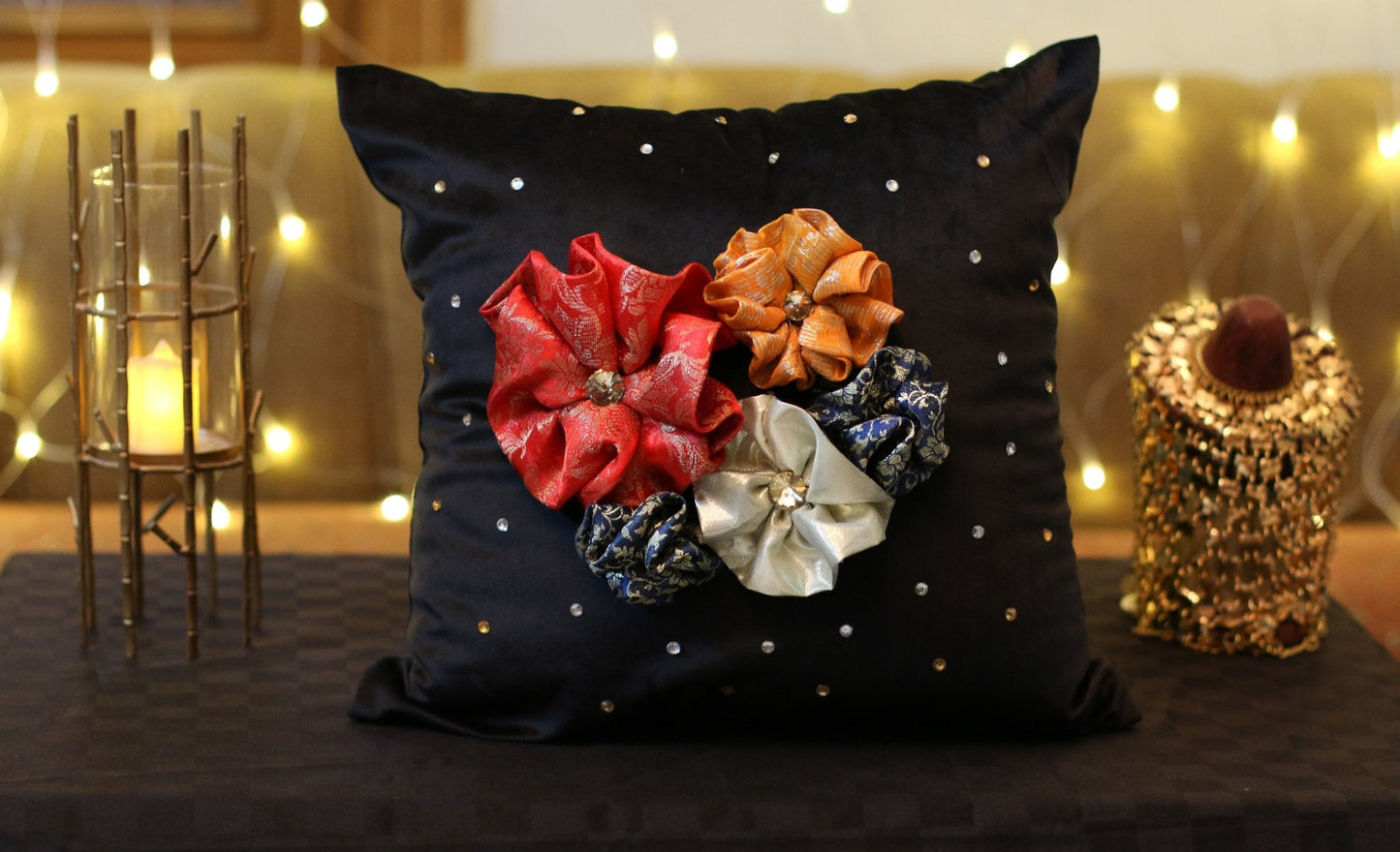 #3D_Pink_Floral_C-108# - #Kawish_Home#