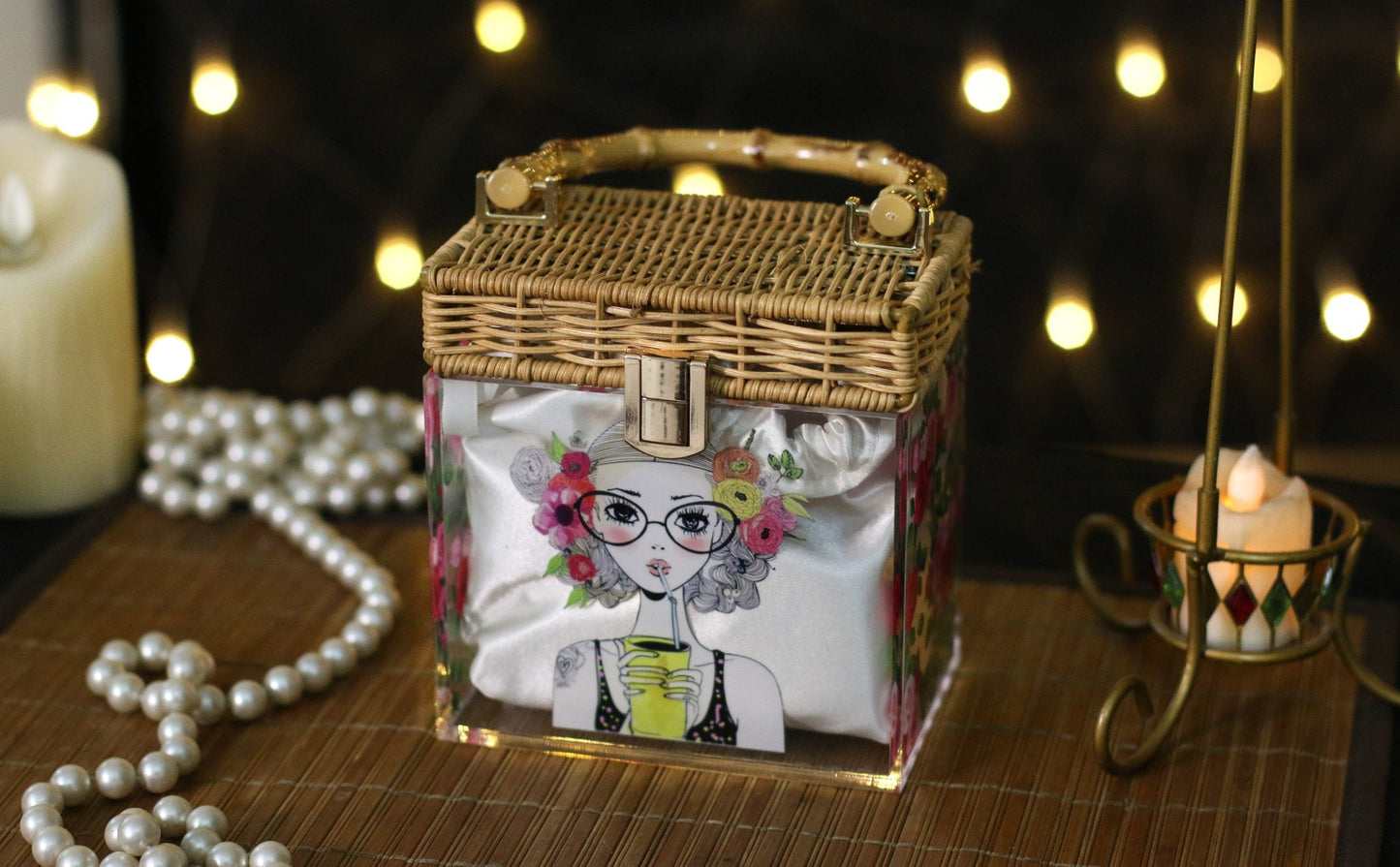 #3D_Pink_Floral_C-108# - #Kawish_Home#