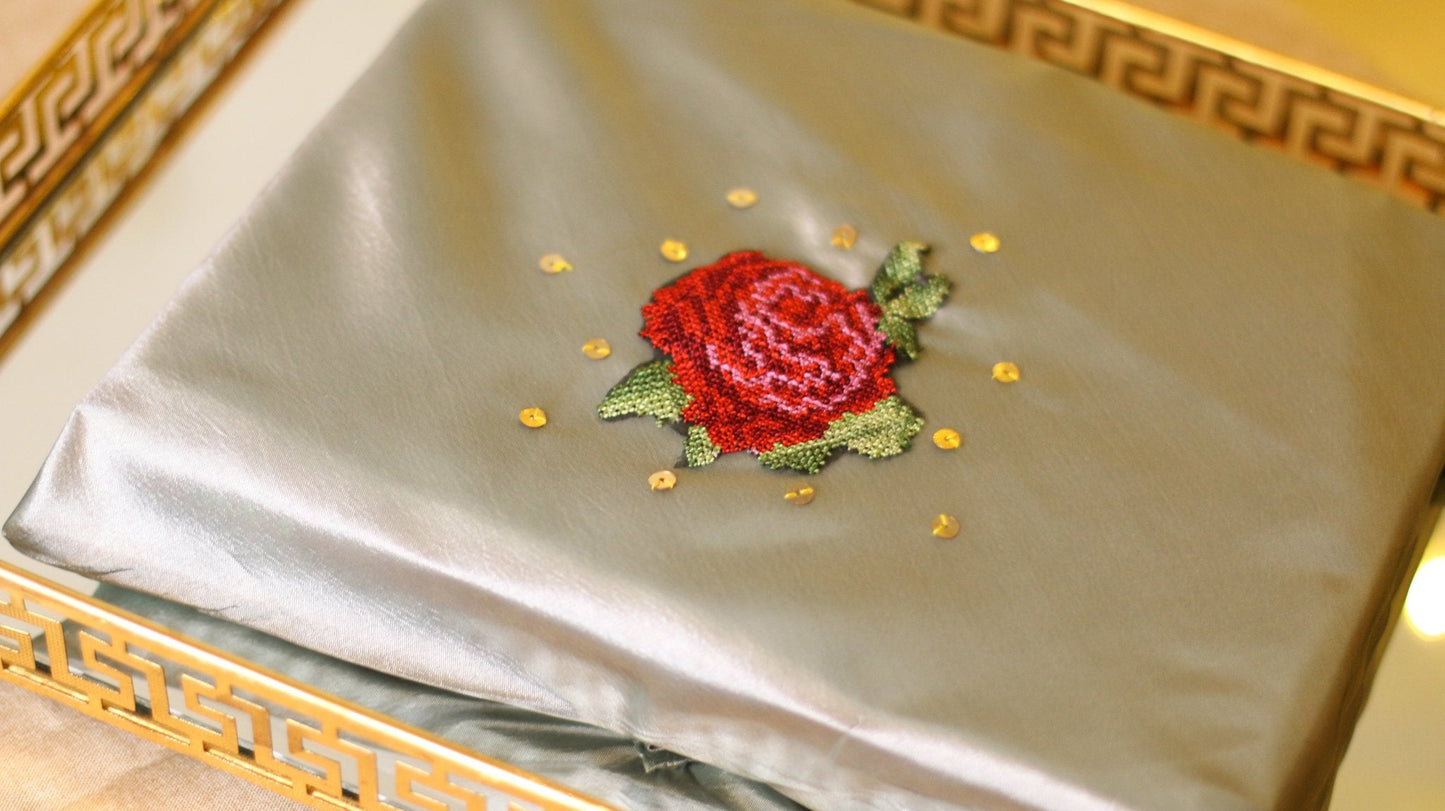 #3D_Pink_Floral_C-108# - #Kawish_Home#