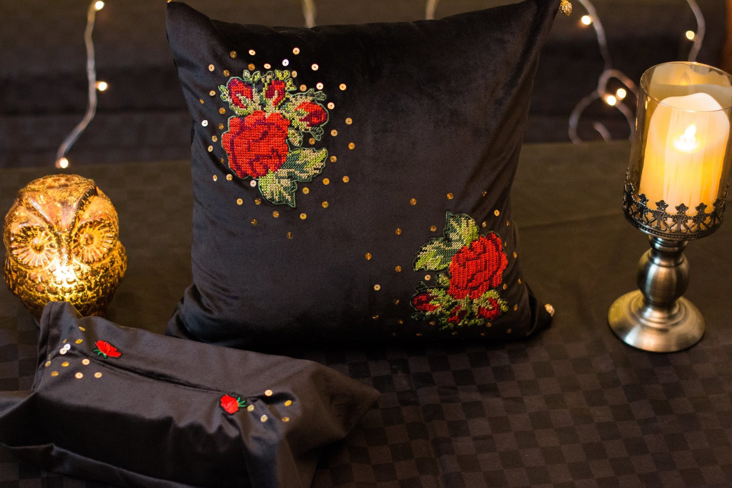 #3D_Pink_Floral_C-108# - #Kawish_Home#