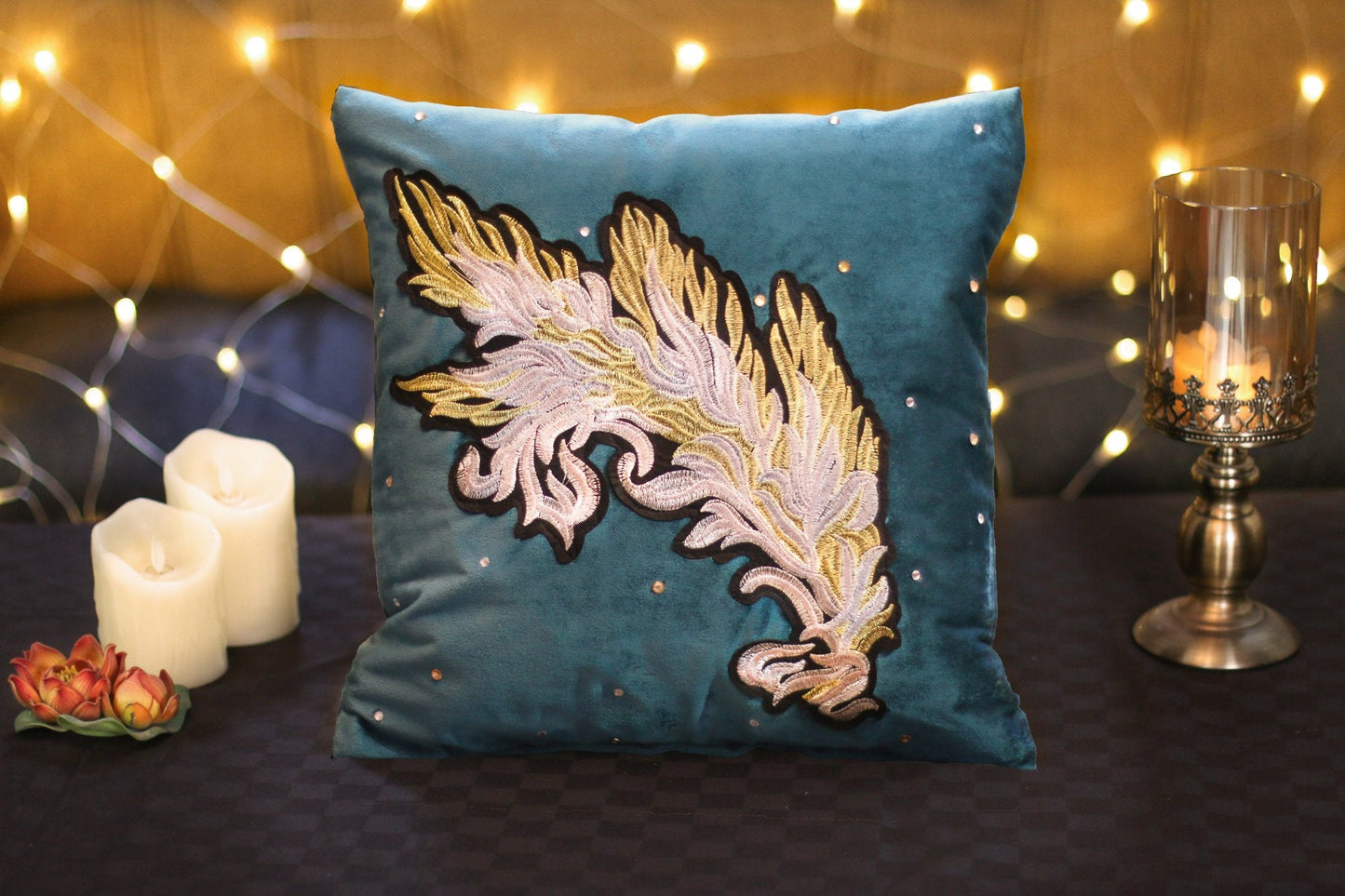 #3D_Pink_Floral_C-108# - #Kawish_Home#