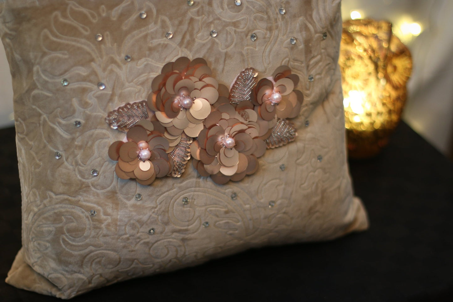 #3D_Pink_Floral_C-108# - #Kawish_Home#