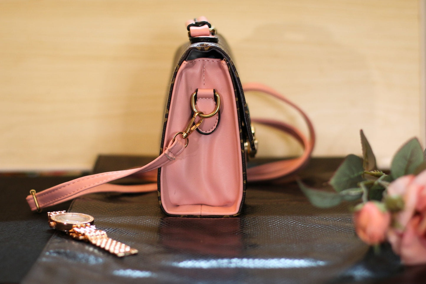 #3D_Pink_Floral_C-108# - #Kawish_Home#