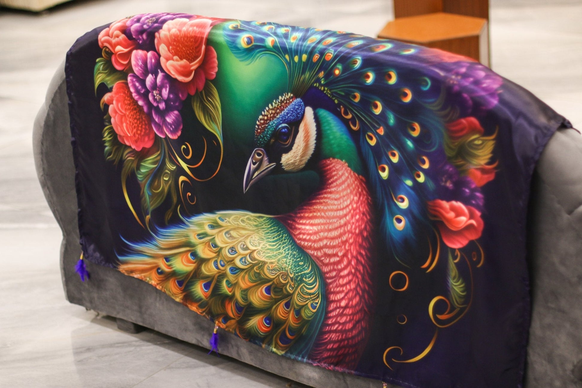 #3D_Pink_Floral_C - 108# - #Kawish_Home#