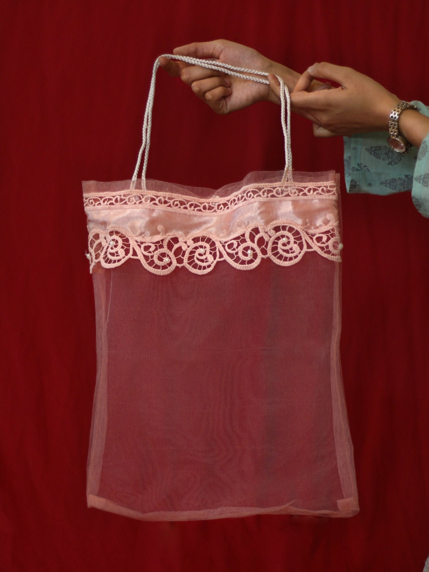 #3D_Pink_Floral_C - 108# - #Kawish_Home#