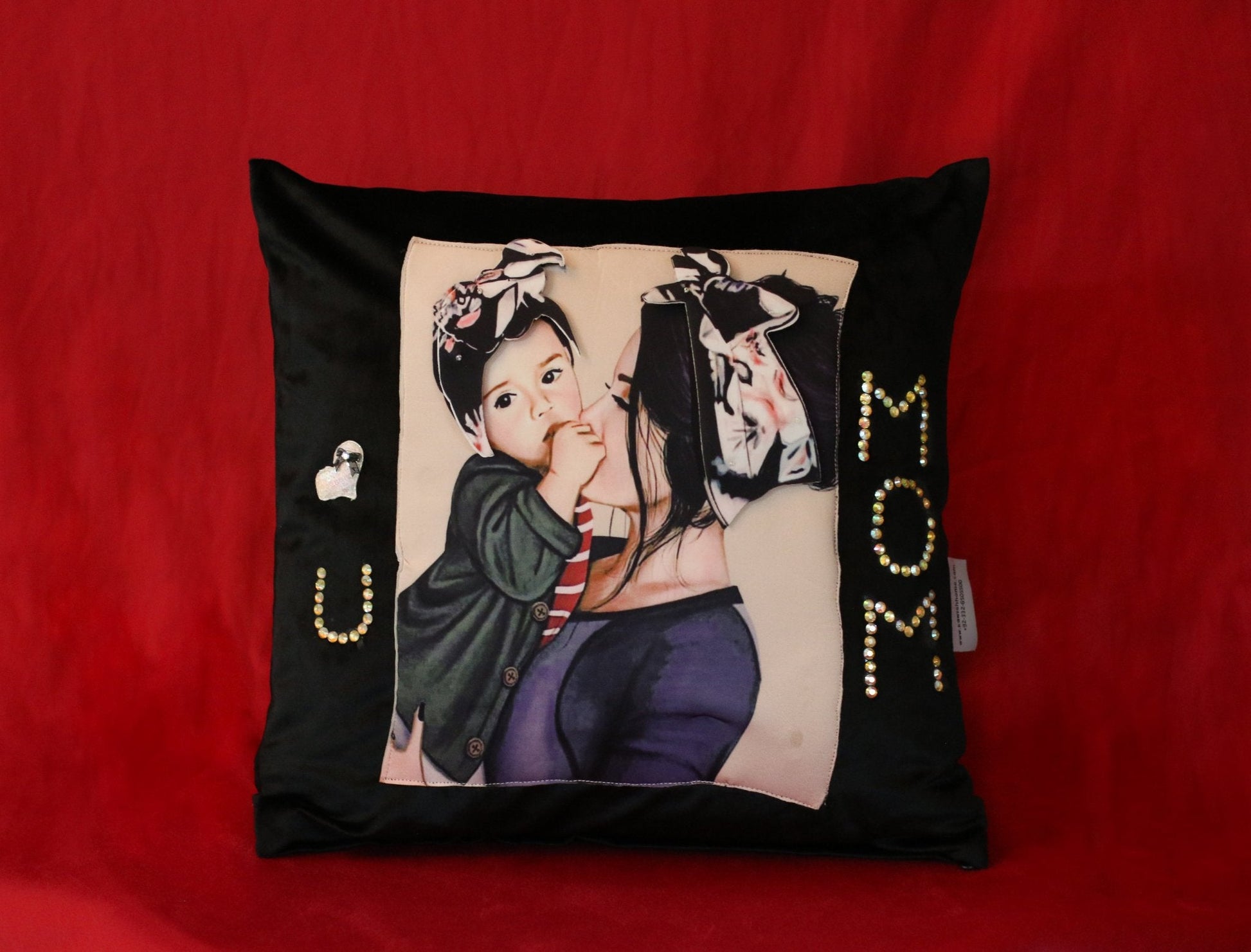 #3D_Pink_Floral_C-108# - #Kawish_Home#