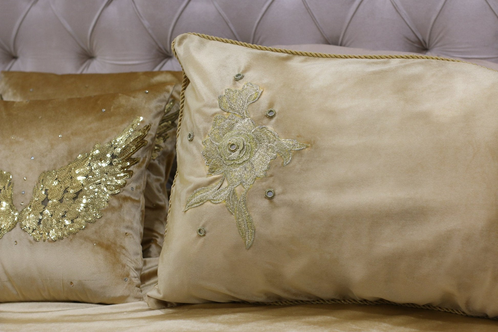 #3D_Pink_Floral_C-108# - #Kawish_Home#