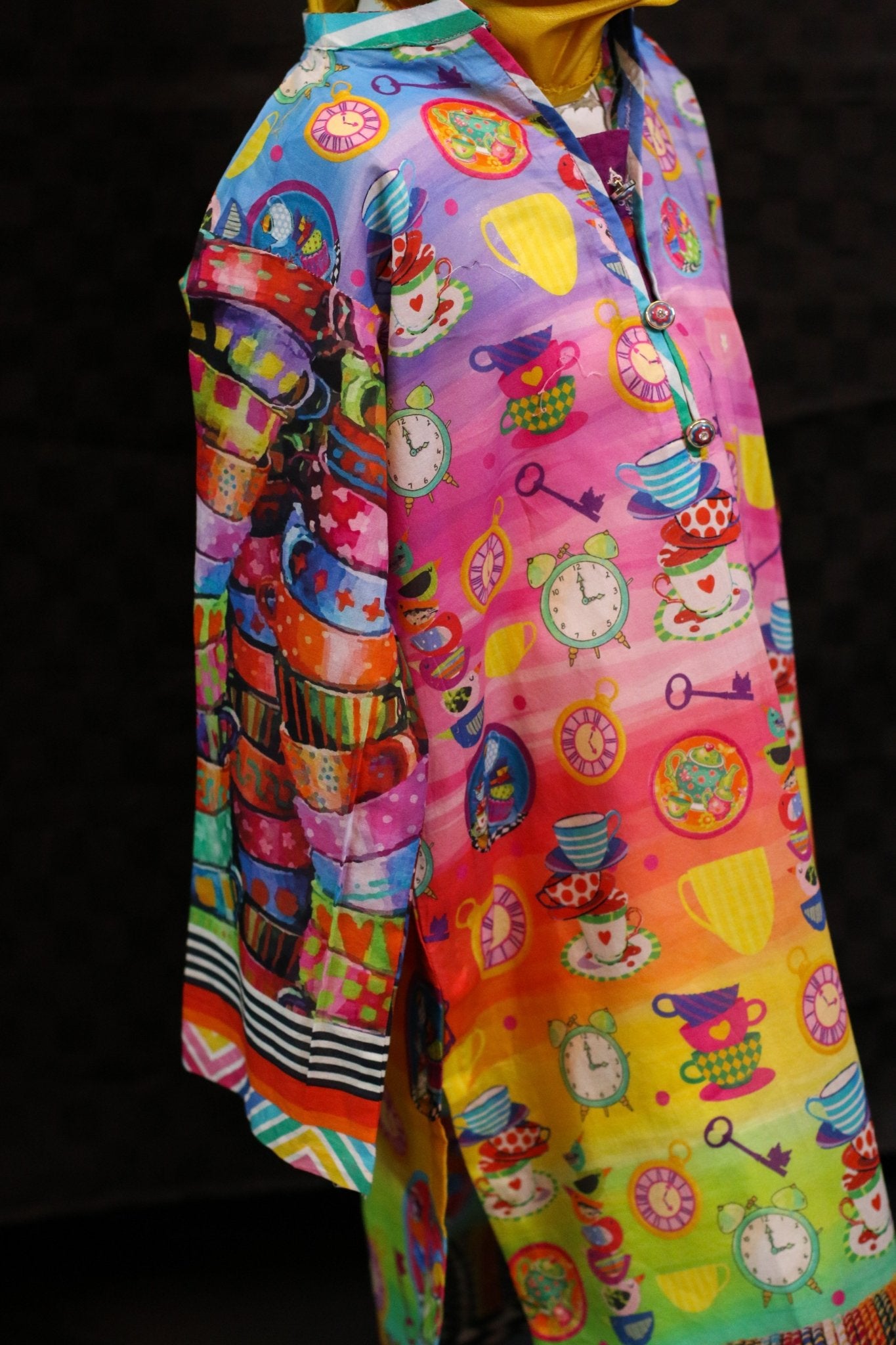 #3D_Pink_Floral_C-108# - #Kawish_Home#