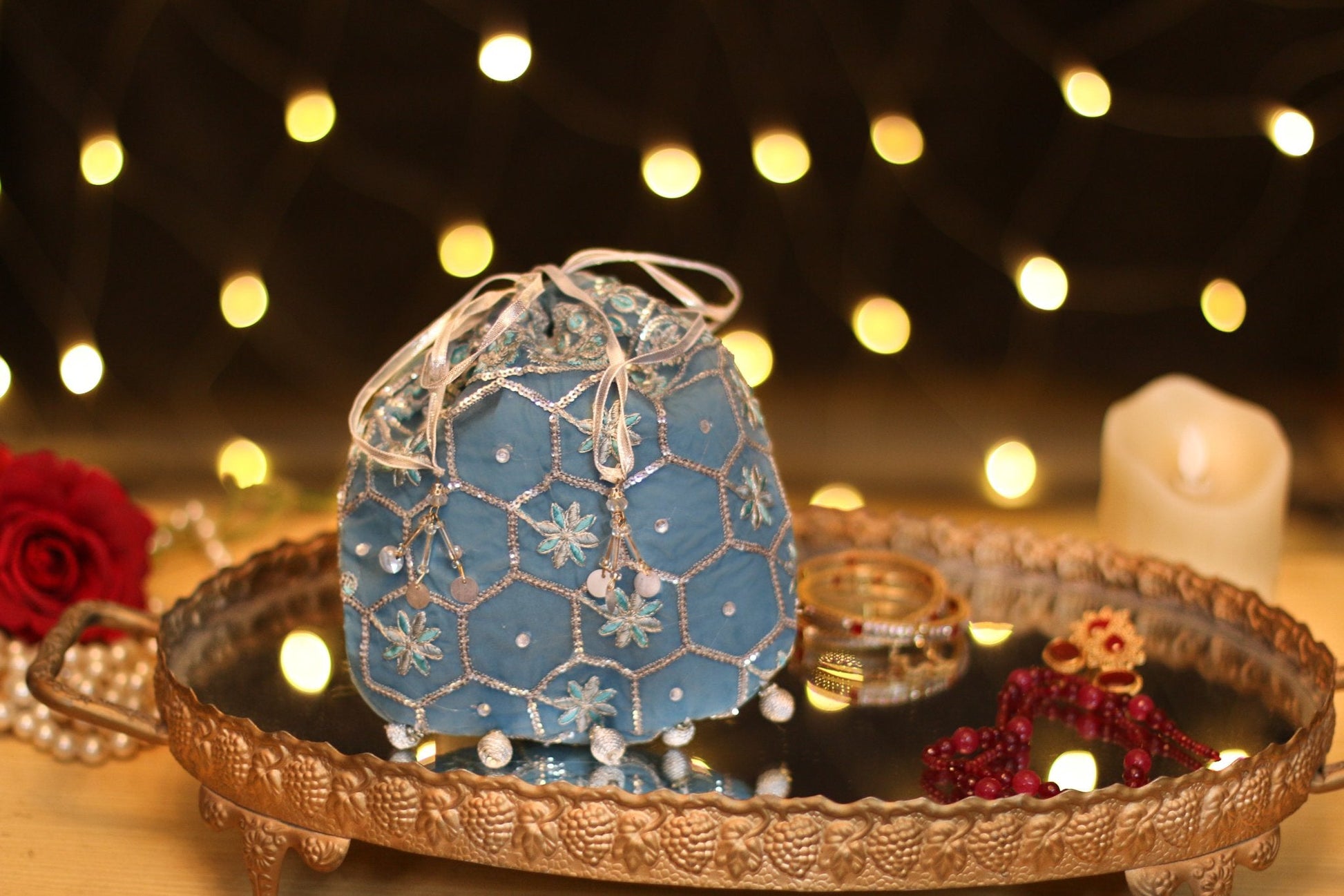 #3D_Pink_Floral_C-108# - #Kawish_Home#