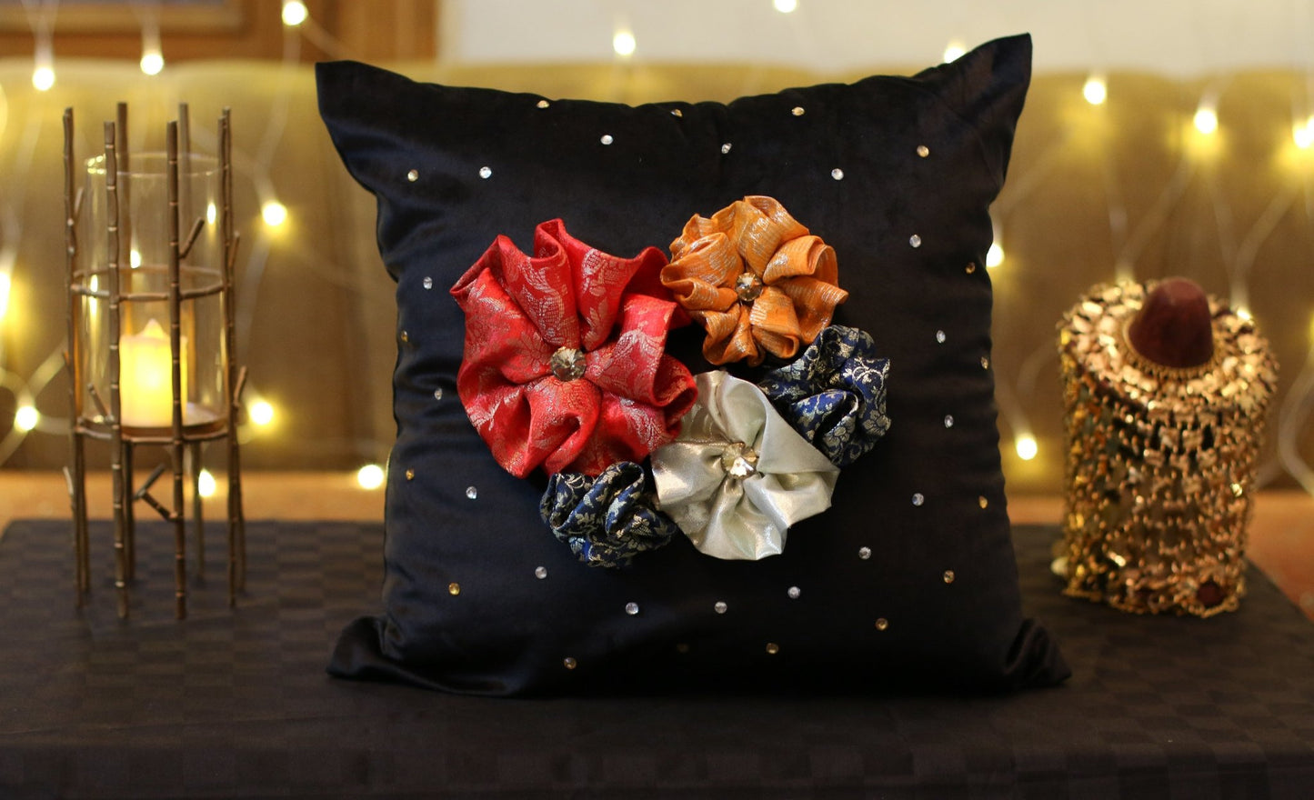 #3D_Pink_Floral_C-108# - #Kawish_Home#