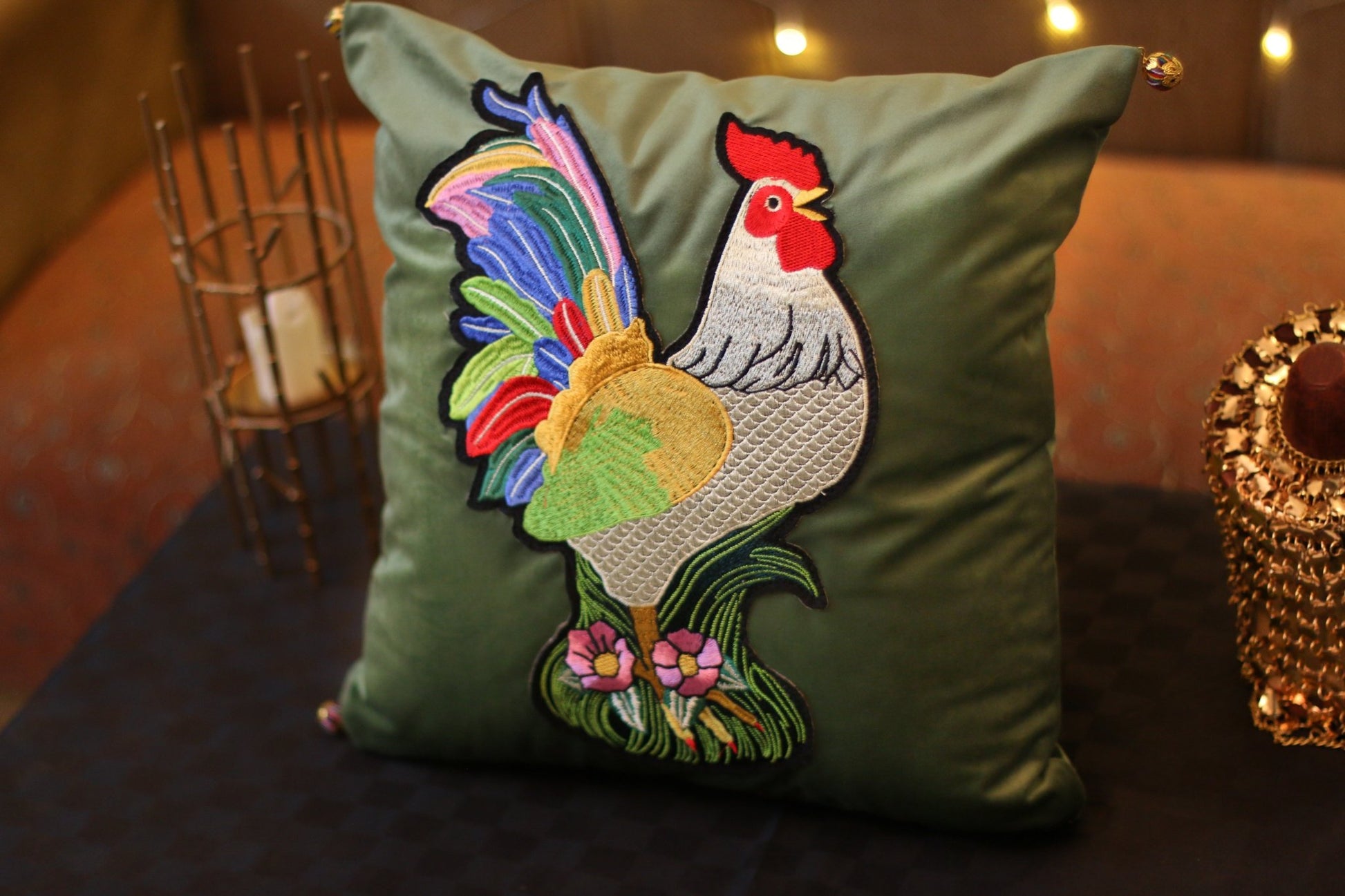 #3D_Pink_Floral_C-108# - #Kawish_Home#