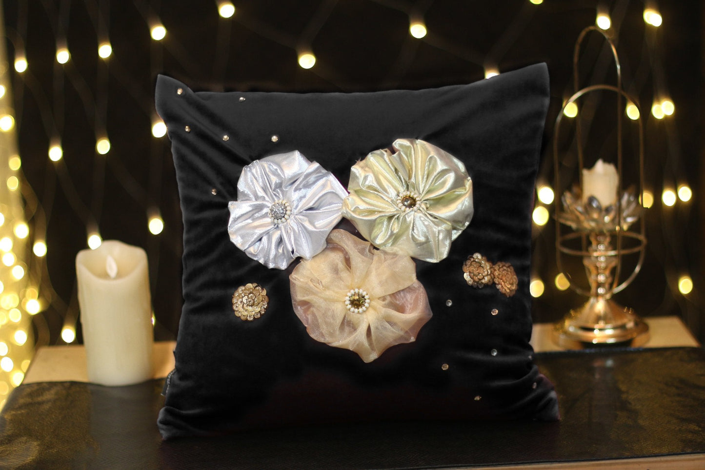 #3D_Pink_Floral_C-108# - #Kawish_Home#