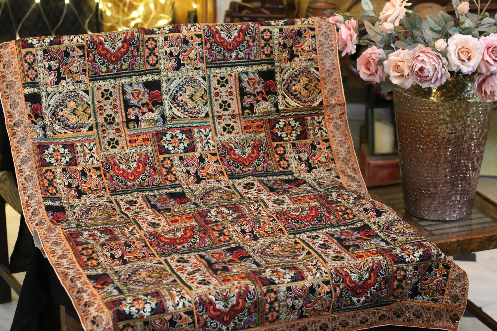 #3D_Pink_Floral_C-108# - #Kawish_Home#