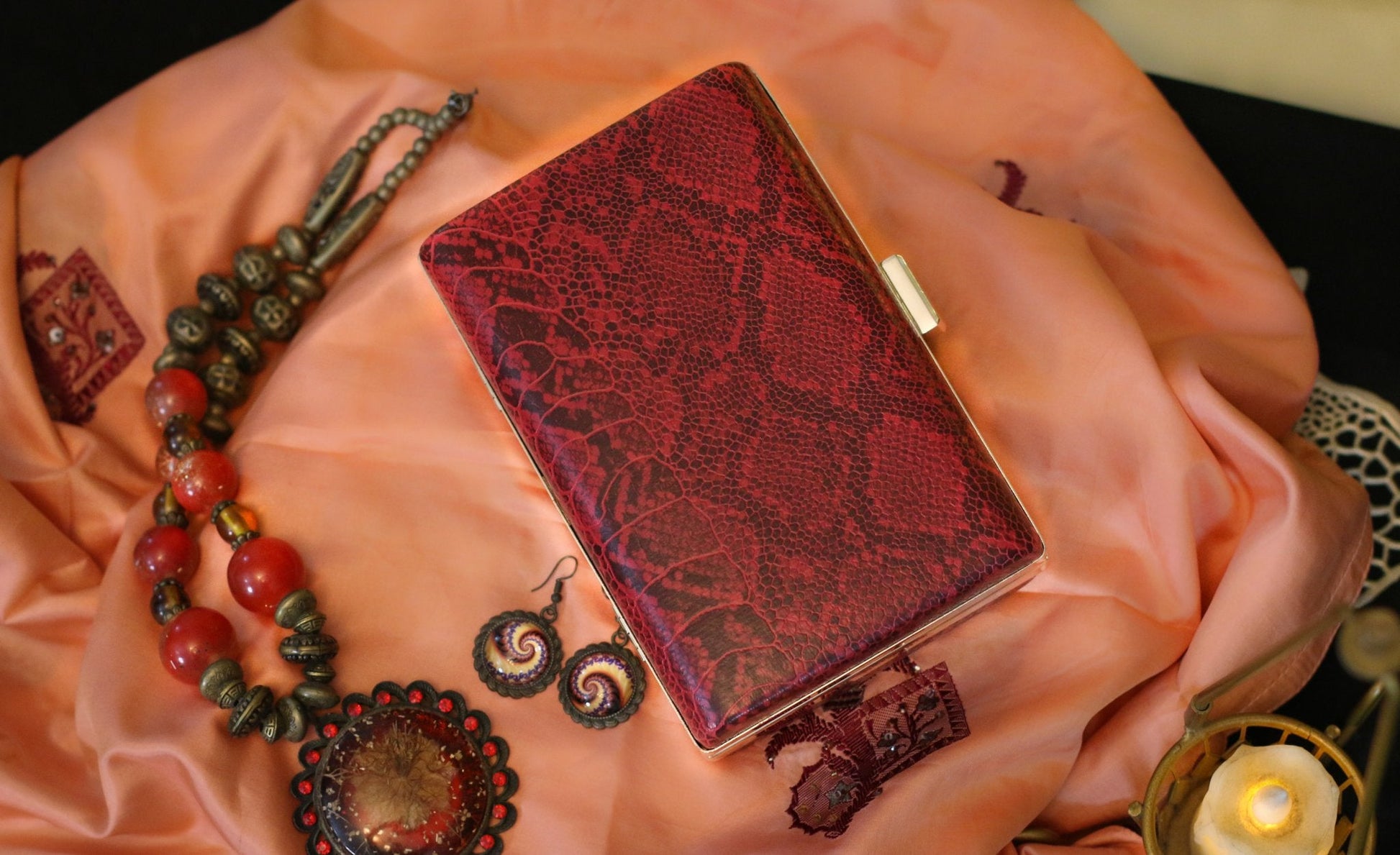 #3D_Pink_Floral_C-108# - #Kawish_Home#