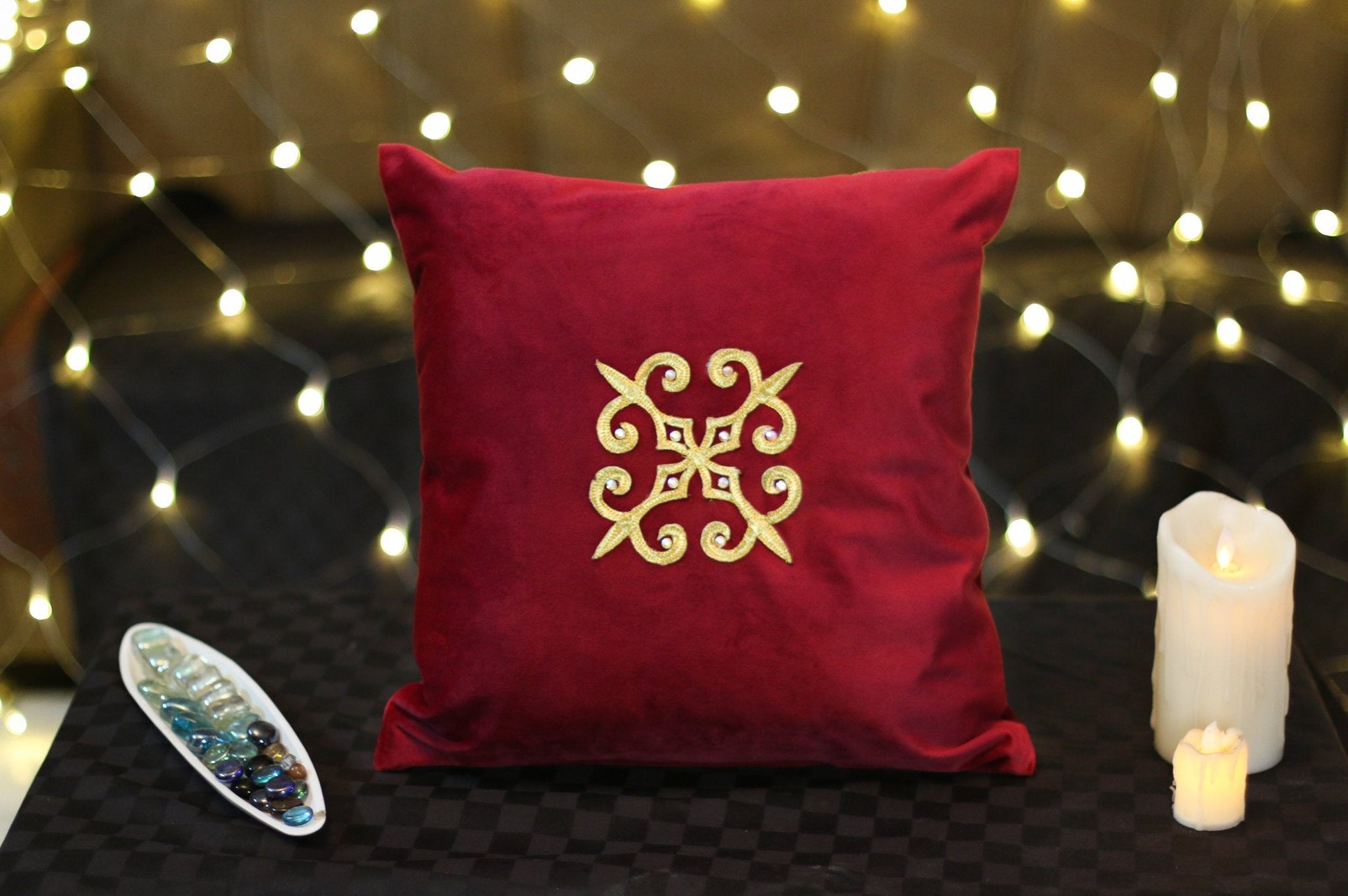 #3D_Pink_Floral_C-108# - #Kawish_Home#