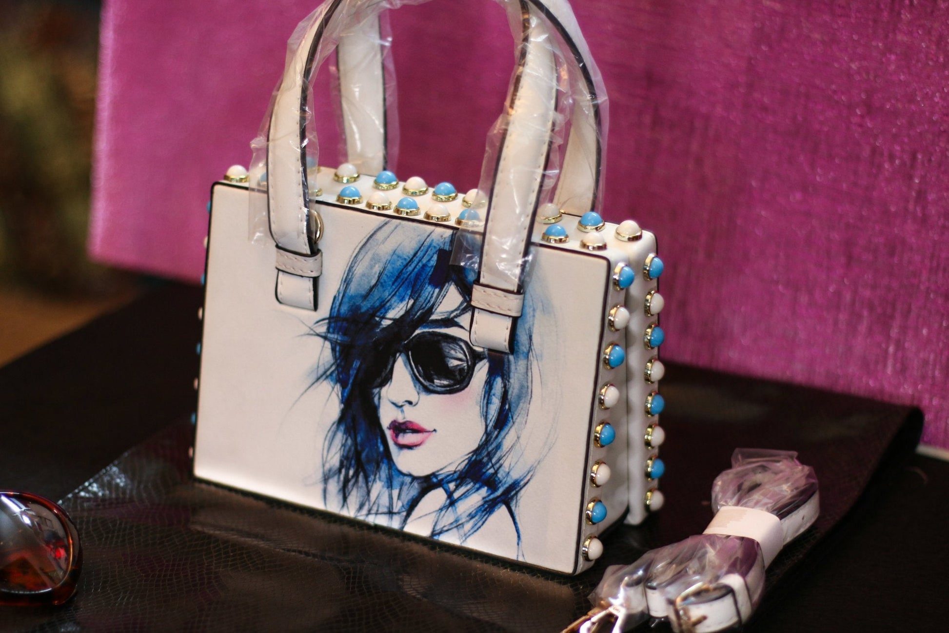 #3D_Pink_Floral_C-108# - #Kawish_Home#