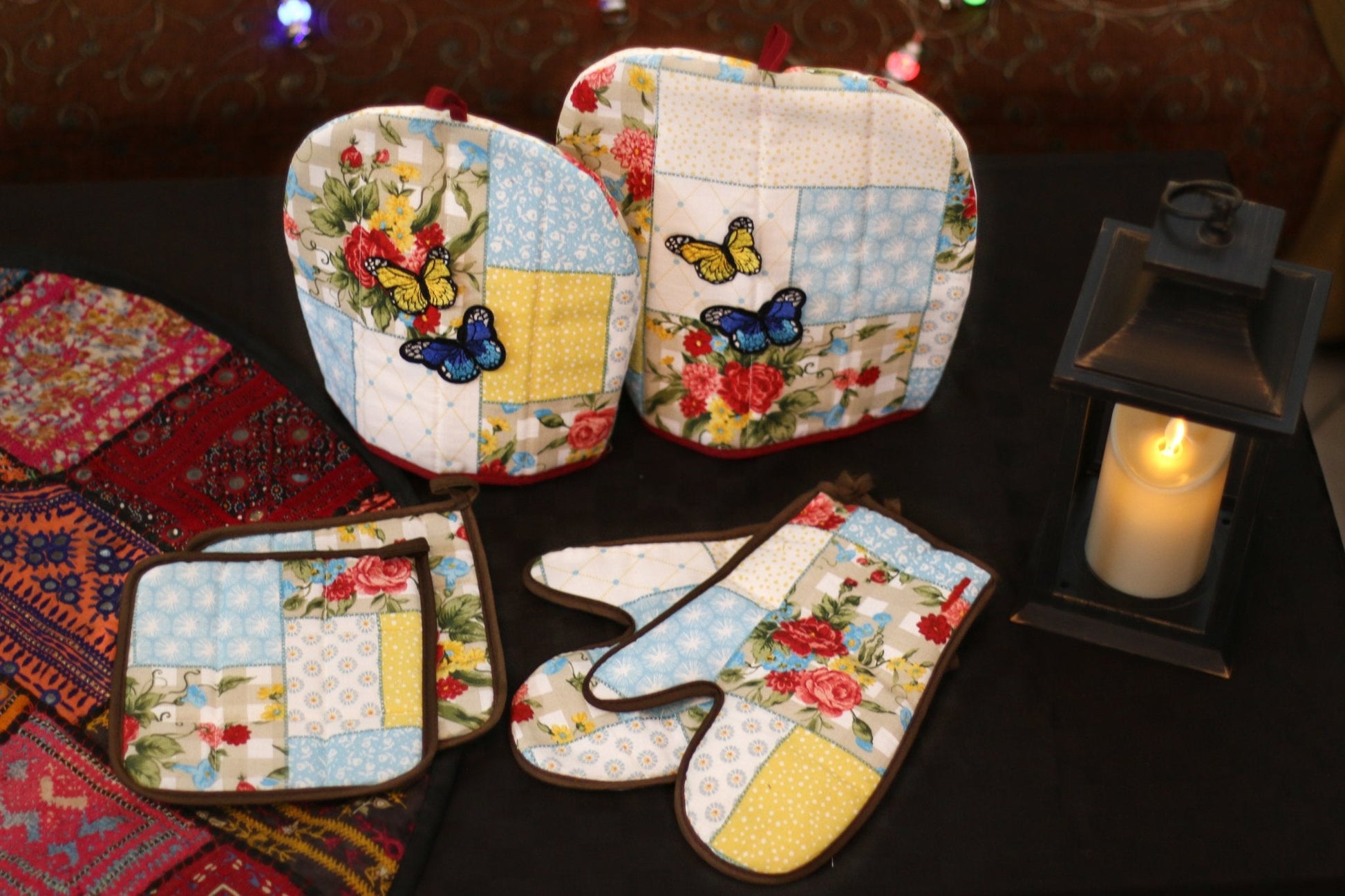 #3D_Pink_Floral_C-108# - #Kawish_Home#