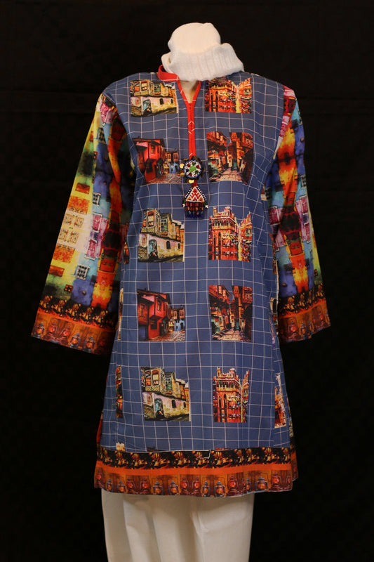 #3D_Pink_Floral_C-108# - #Kawish_Home#