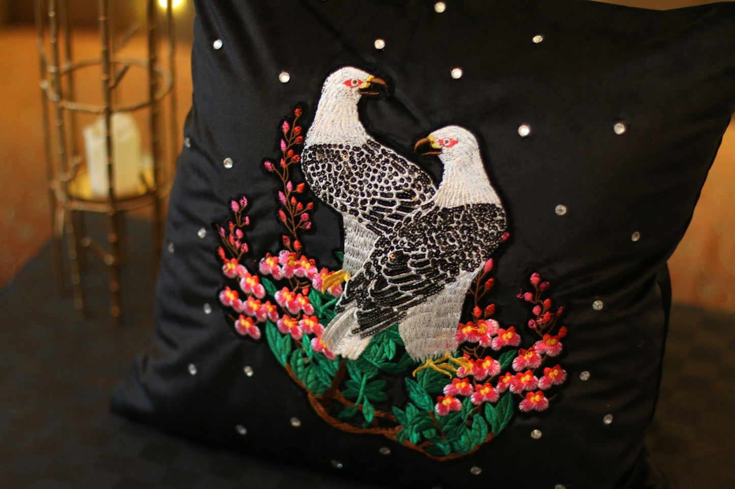 #3D_Pink_Floral_C-108# - #Kawish_Home#