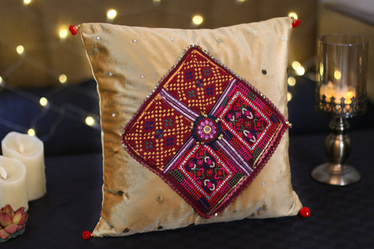 #3D_Pink_Floral_C-108# - #Kawish_Home#