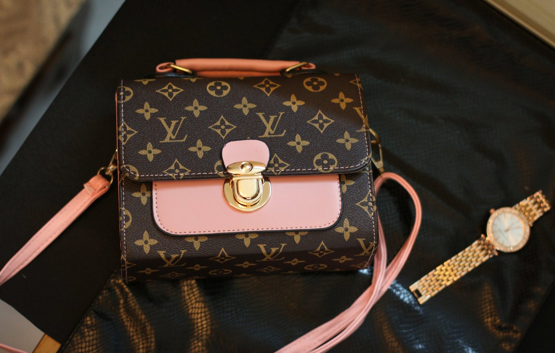 #3D_Pink_Floral_C-108# - #Kawish_Home#