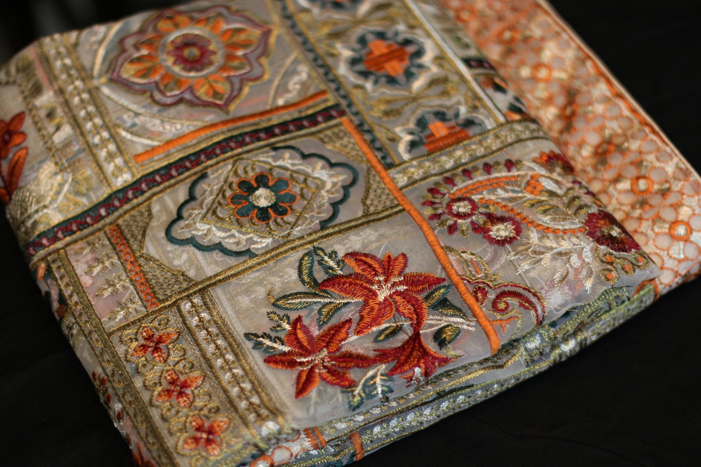 #3D_Pink_Floral_C-108# - #Kawish_Home#