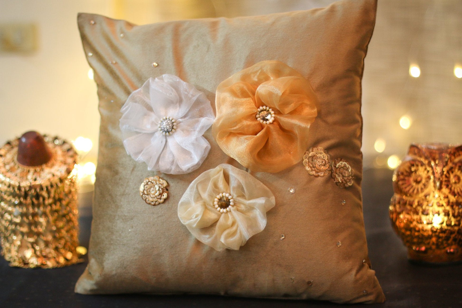 #3D_Pink_Floral_C-108# - #Kawish_Home#