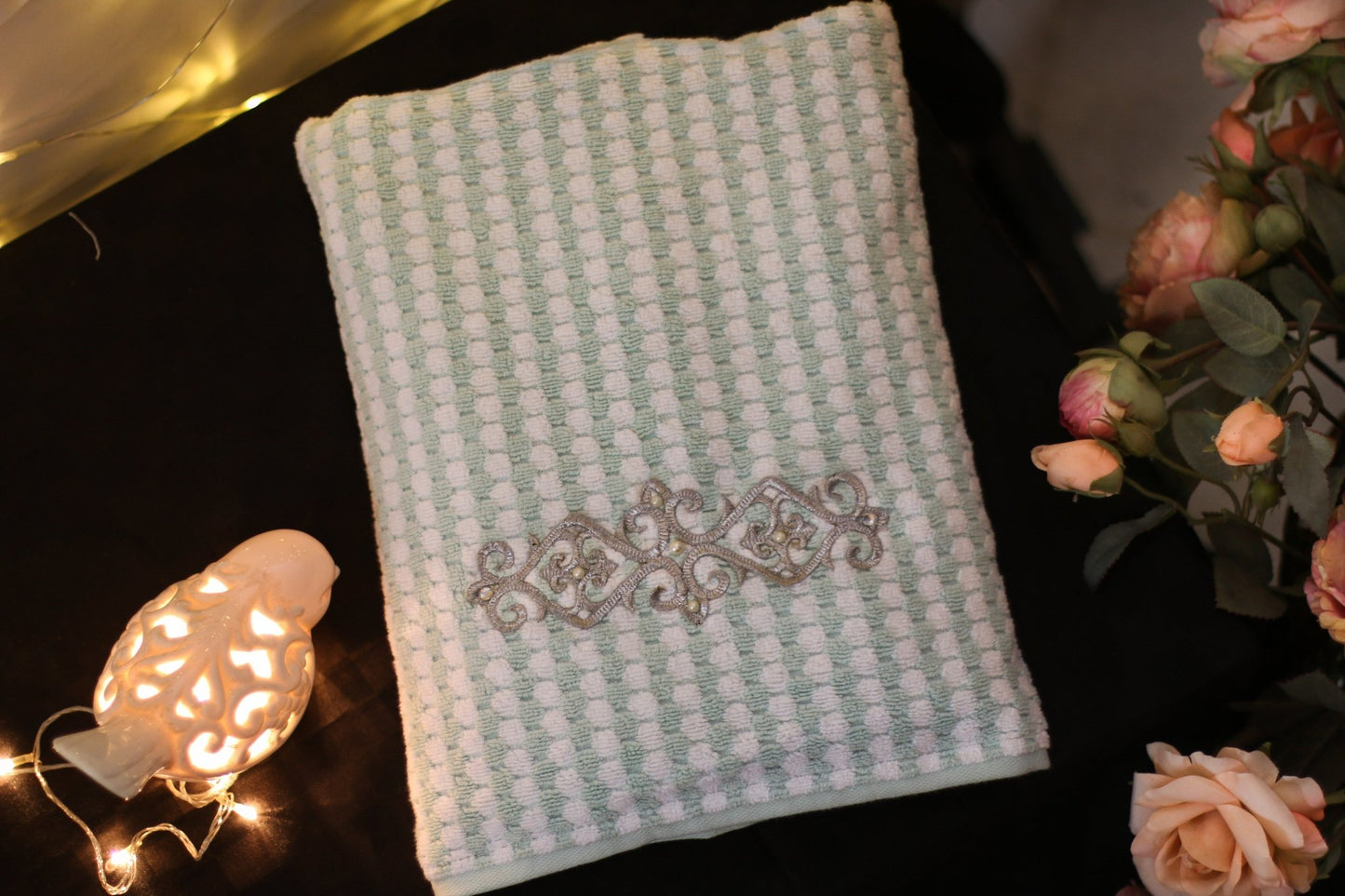 #3D_Pink_Floral_C-108# - #Kawish_Home#