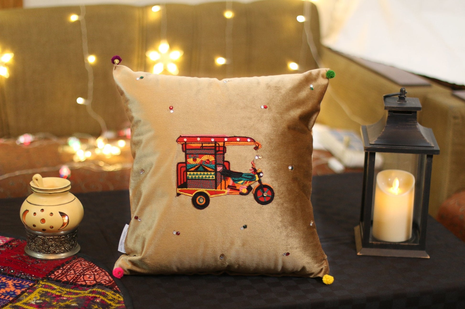 #3D_Pink_Floral_C-108# - #Kawish_Home#