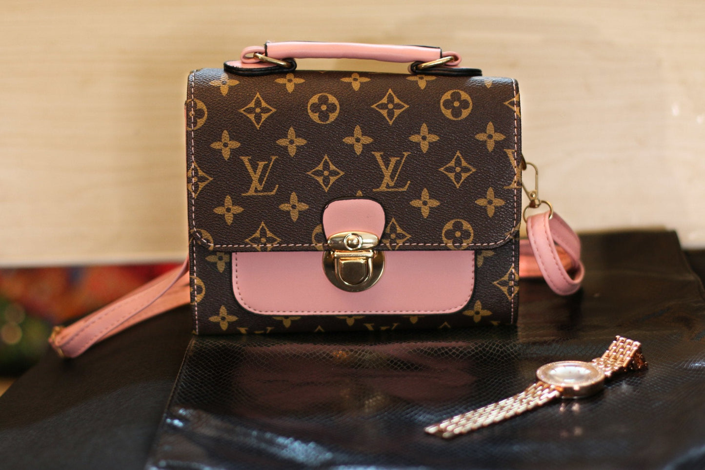 #3D_Pink_Floral_C-108# - #Kawish_Home#