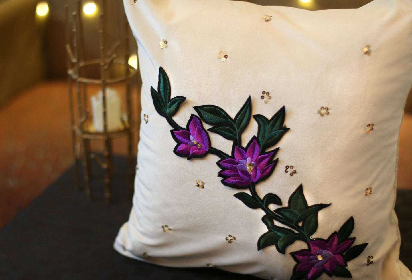 #3D_Pink_Floral_C-108# - #Kawish_Home#