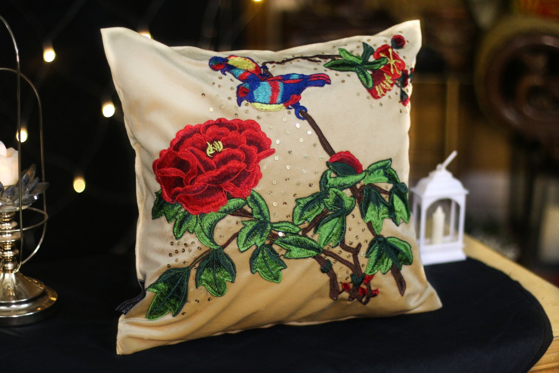 #3D_Pink_Floral_C-108# - #Kawish_Home#