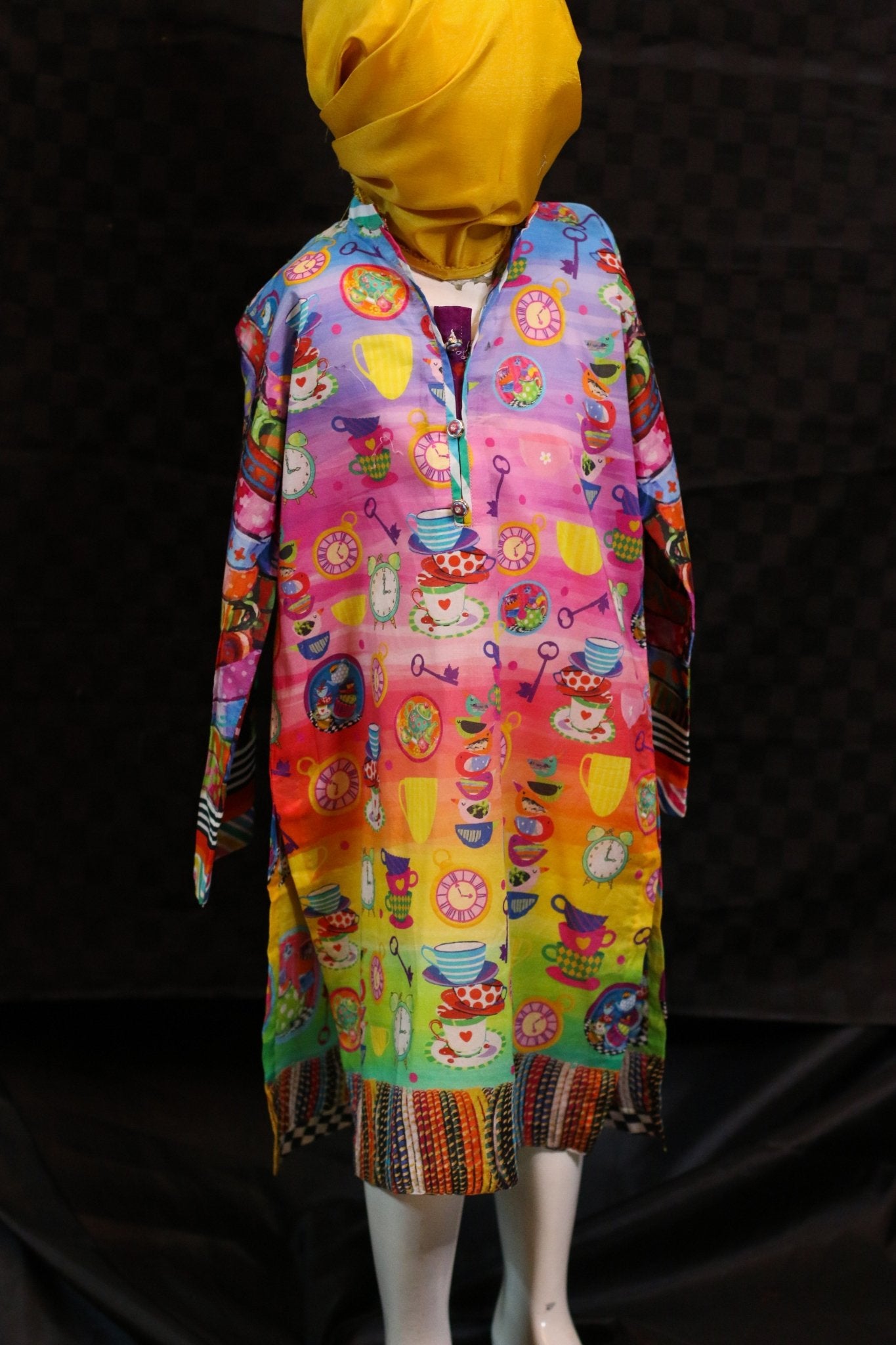 #3D_Pink_Floral_C-108# - #Kawish_Home#