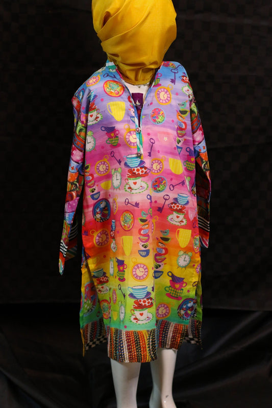 #3D_Pink_Floral_C-108# - #Kawish_Home#