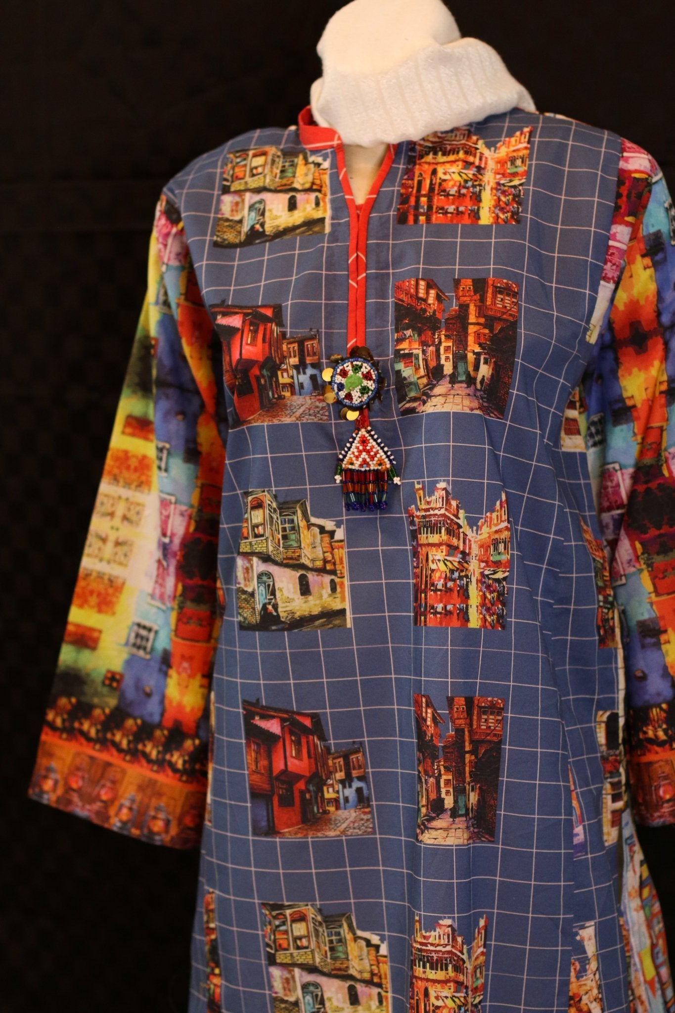 #3D_Pink_Floral_C-108# - #Kawish_Home#