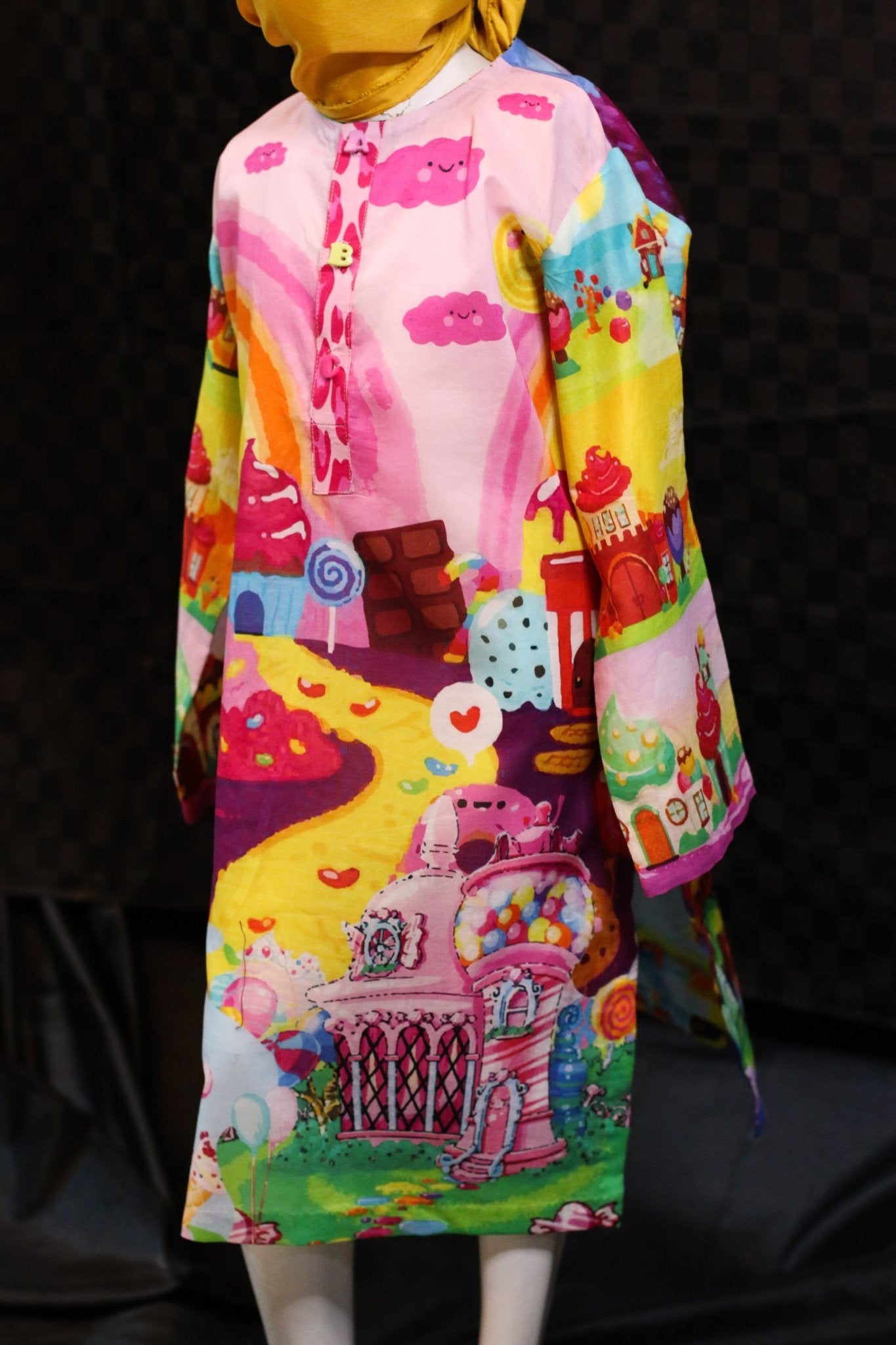 #3D_Pink_Floral_C-108# - #Kawish_Home#