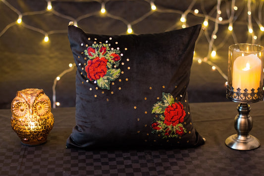 #3D_Pink_Floral_C-108# - #Kawish_Home#