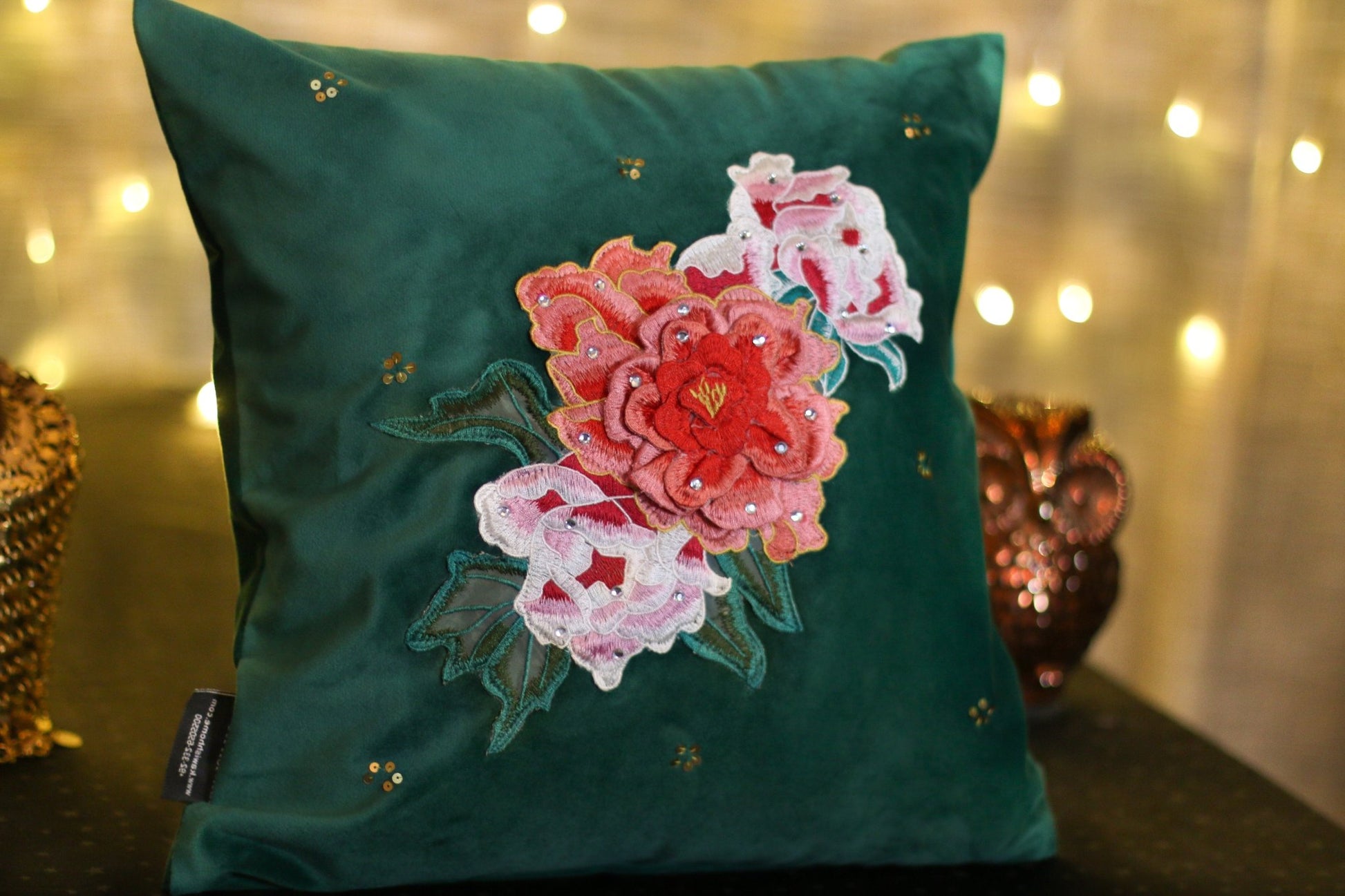 #3D_Pink_Floral_C-108# - #Kawish_Home#