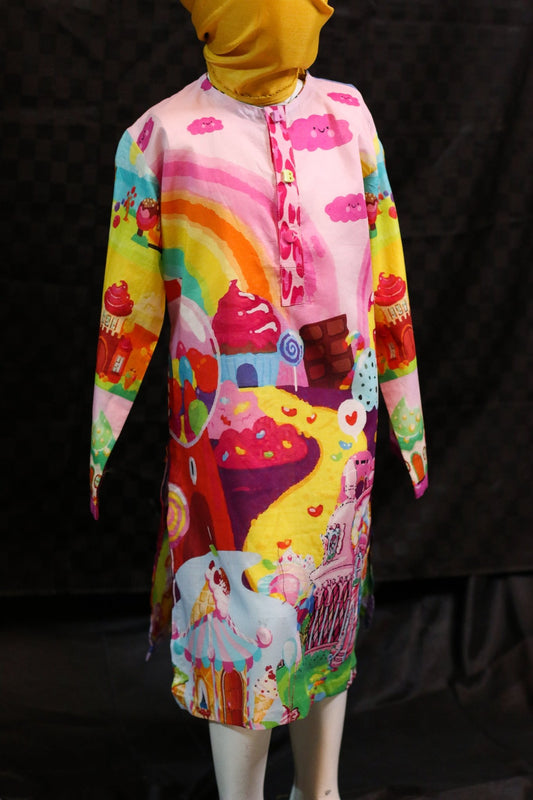 #3D_Pink_Floral_C-108# - #Kawish_Home#