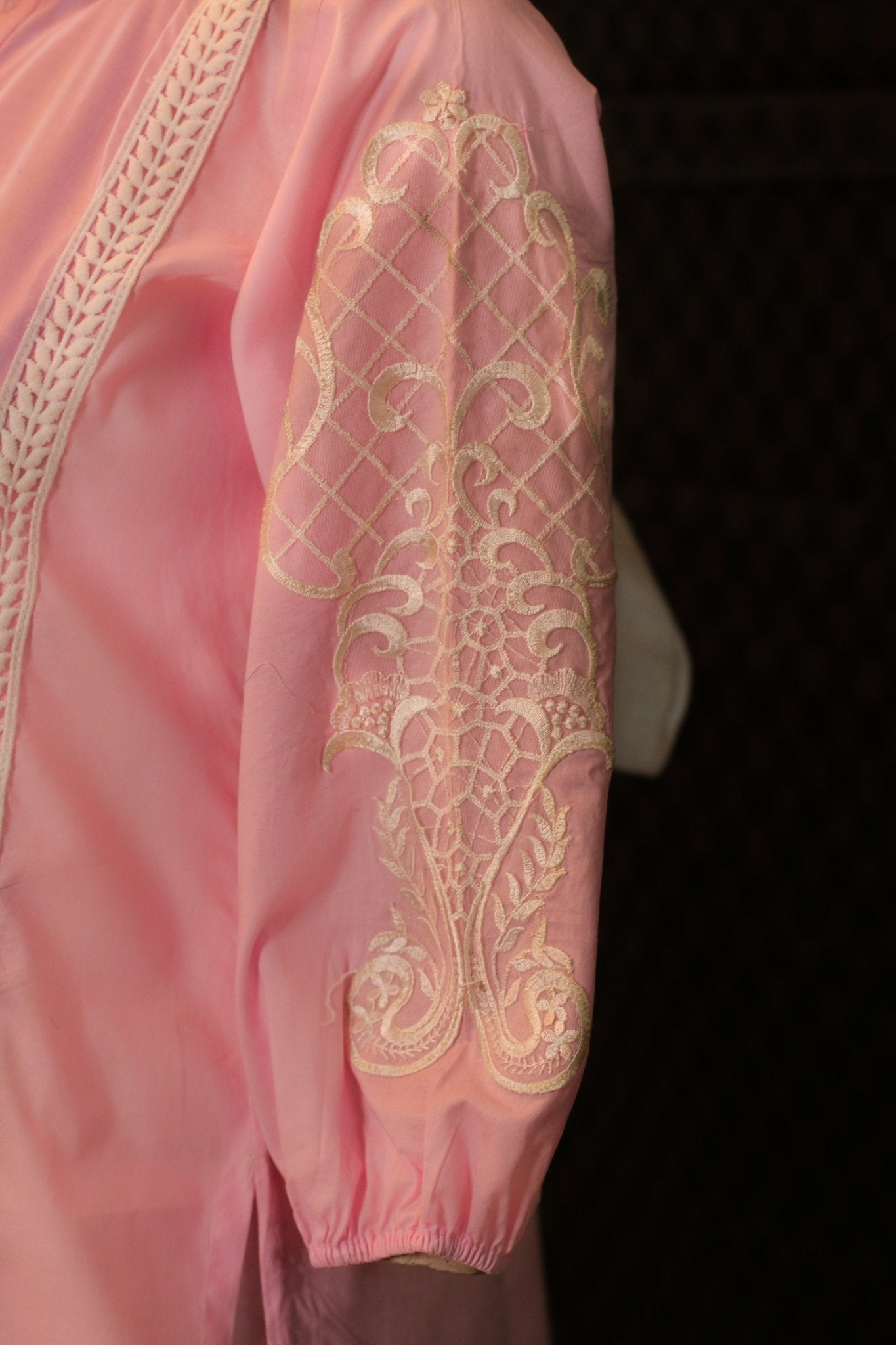 #3D_Pink_Floral_C-108# - #Kawish_Home#