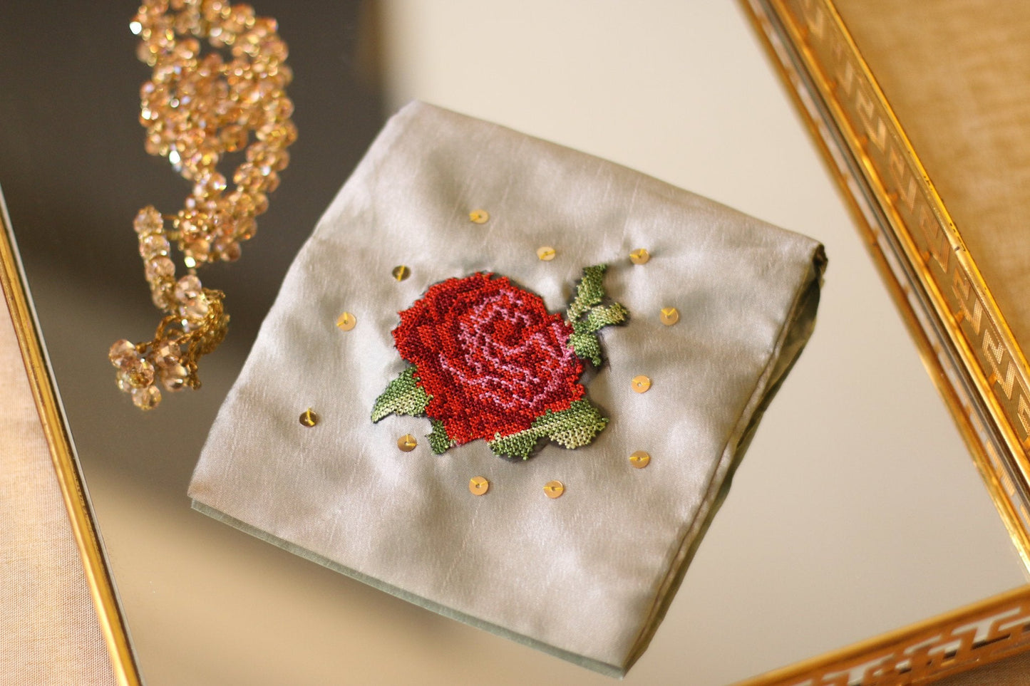 #3D_Pink_Floral_C-108# - #Kawish_Home#