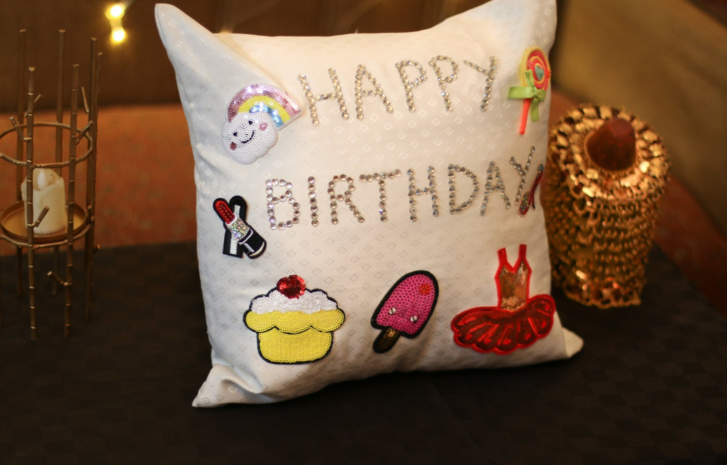 #3D_Pink_Floral_C-108# - #Kawish_Home#