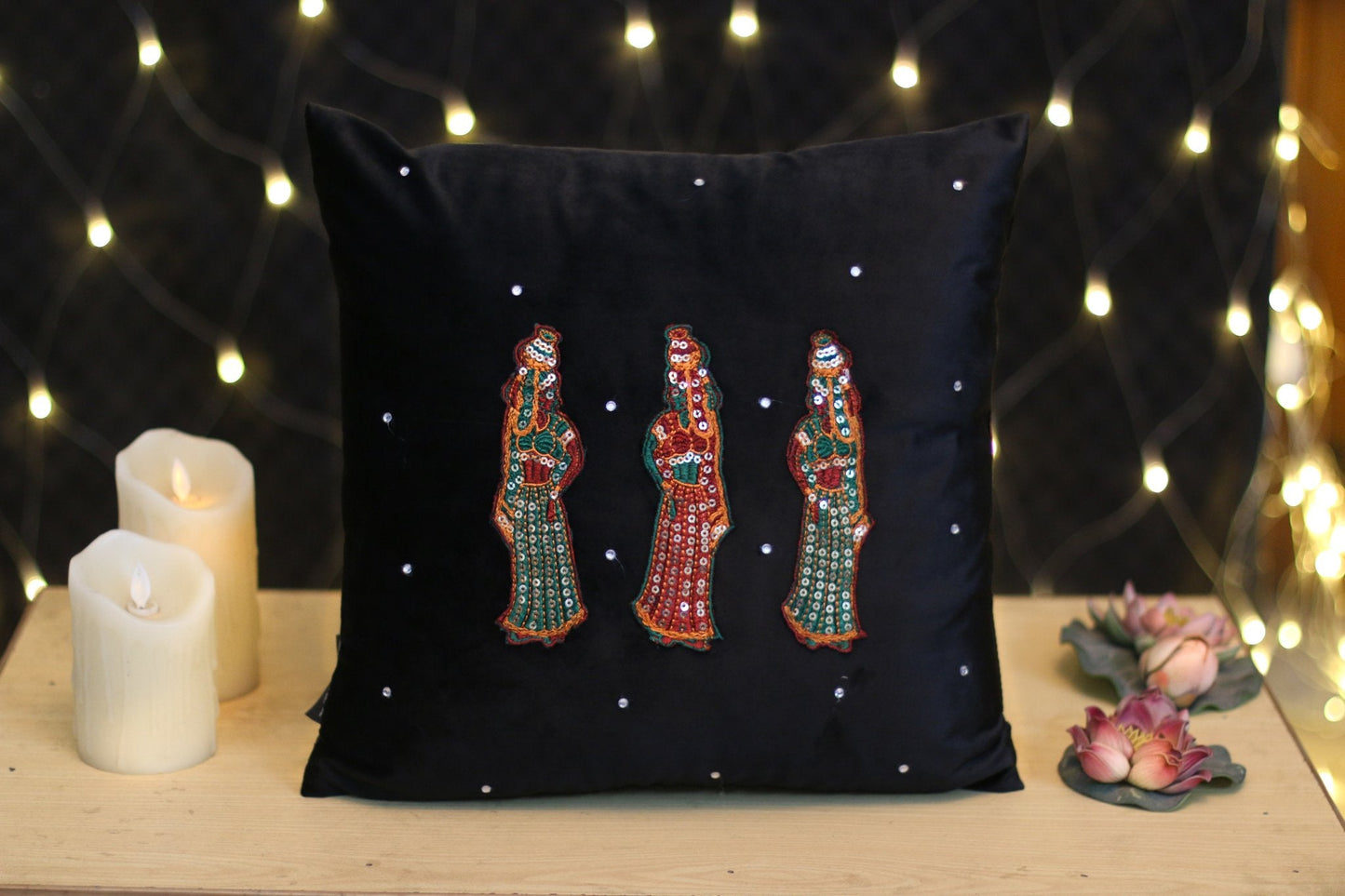 #3D_Pink_Floral_C-108# - #Kawish_Home#