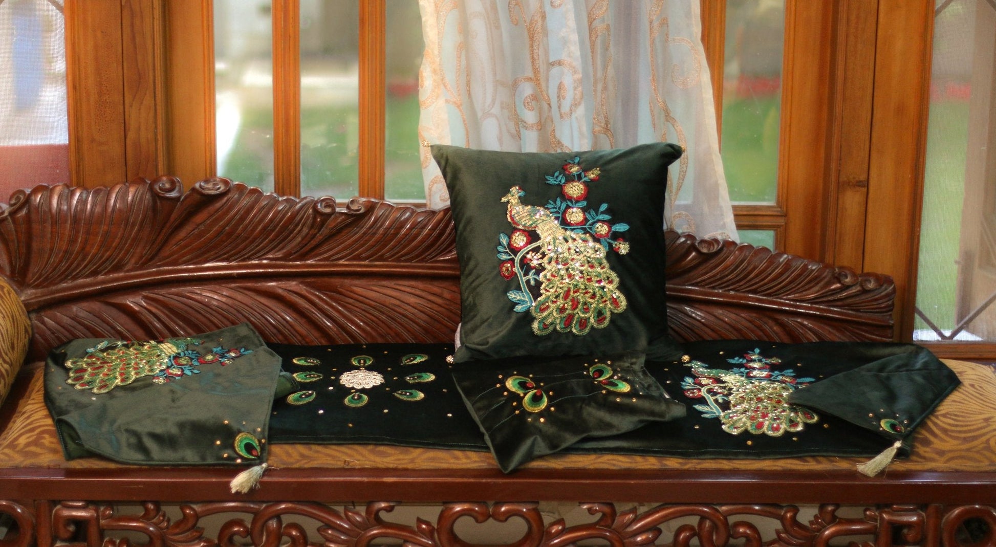 #3D_Pink_Floral_C-108# - #Kawish_Home#