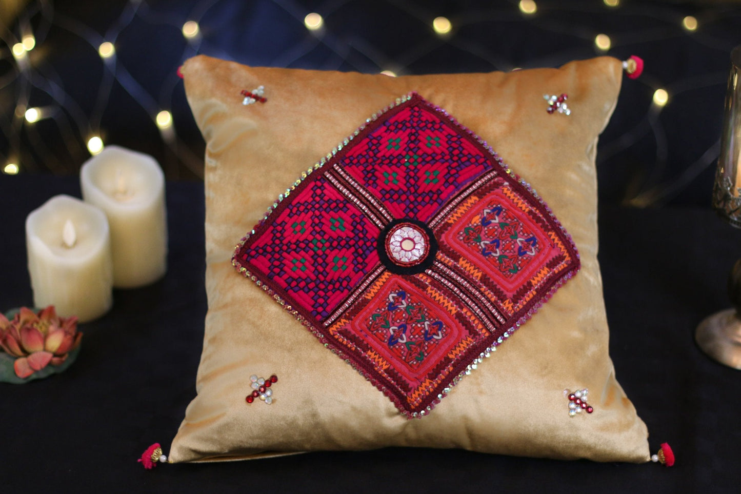 #3D_Pink_Floral_C-108# - #Kawish_Home#