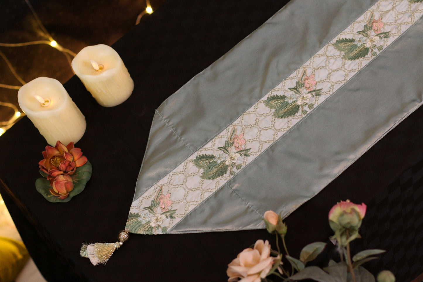 #3D_Pink_Floral_C-108# - #Kawish_Home#