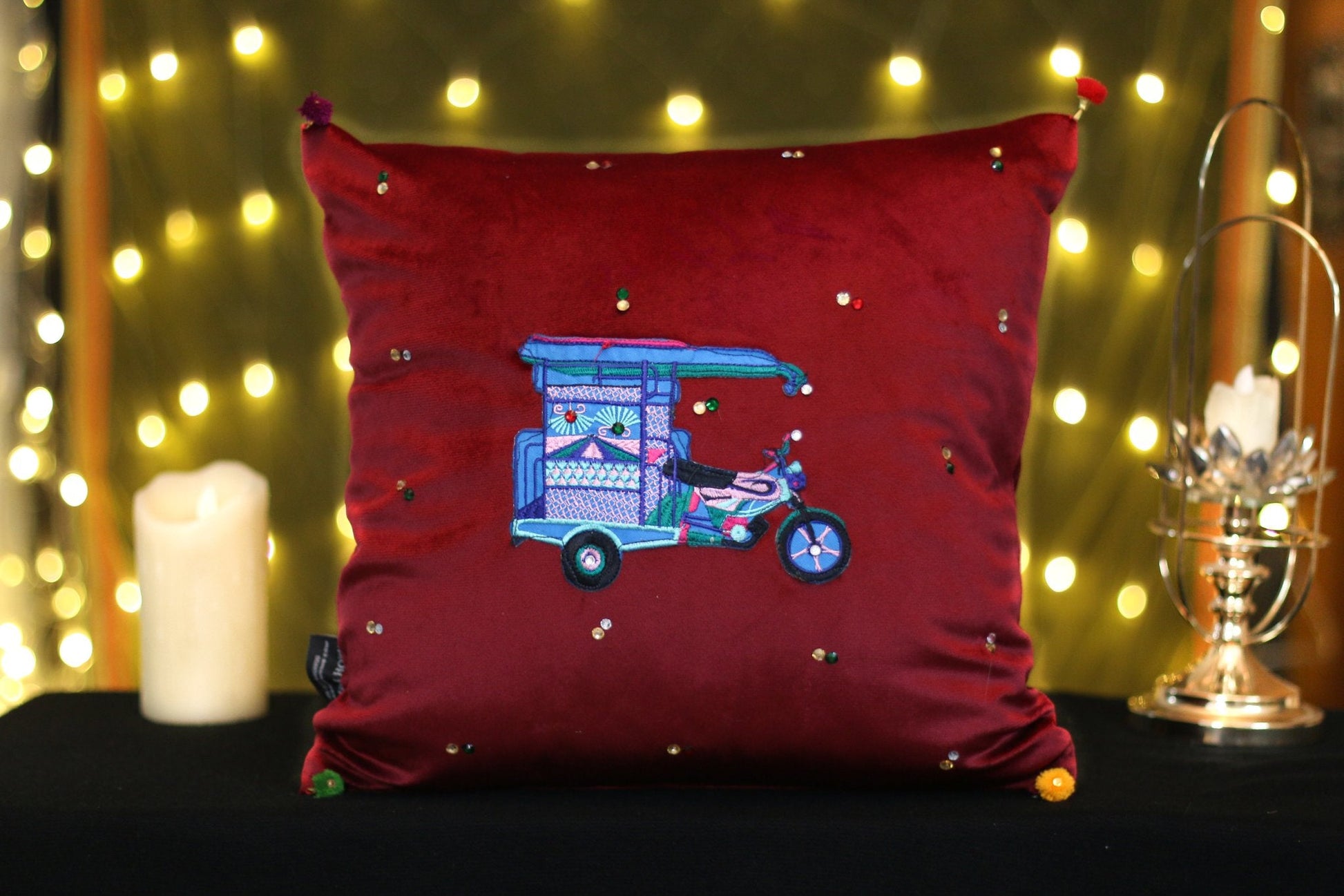 #3D_Pink_Floral_C-108# - #Kawish_Home#