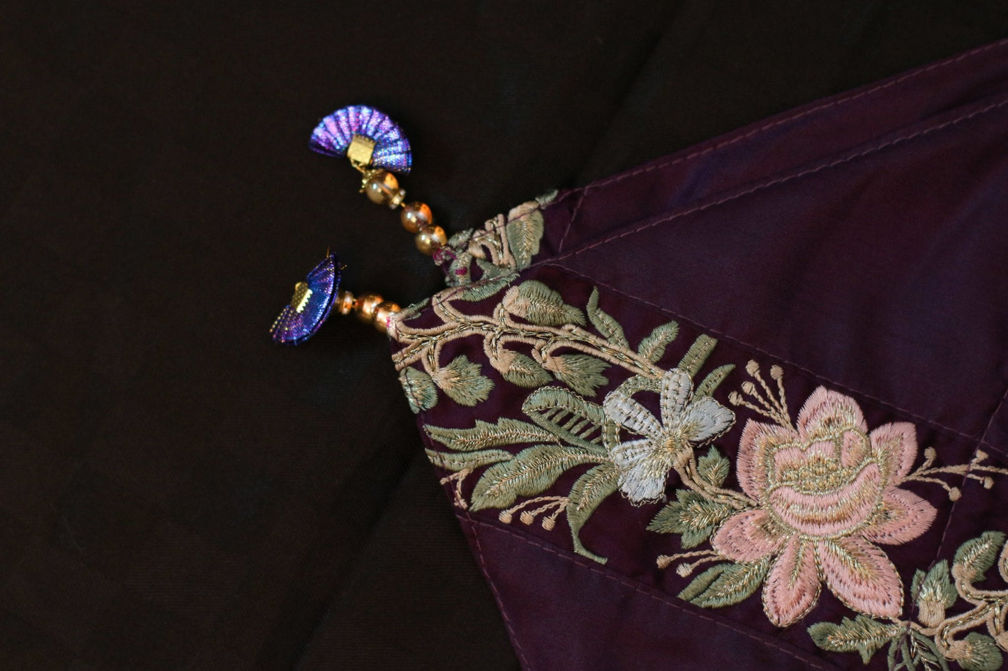 #3D_Pink_Floral_C-108# - #Kawish_Home#