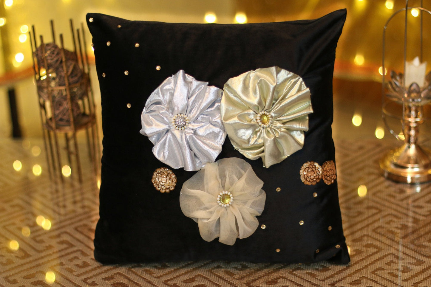 #3D_Pink_Floral_C-108# - #Kawish_Home#