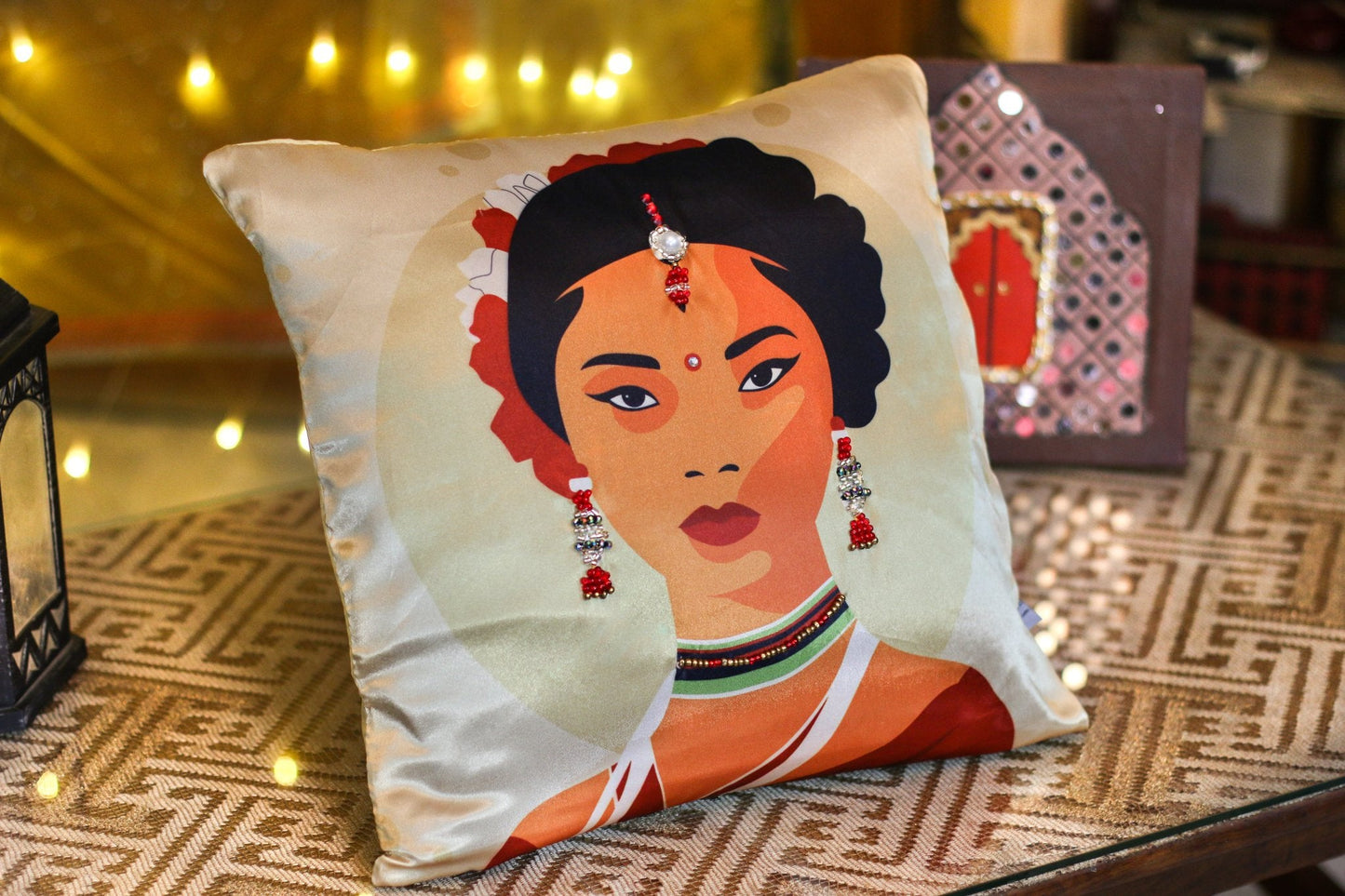 #3D_Pink_Floral_C-108# - #Kawish_Home#